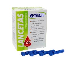 Lancetas Para Lancetador - 28G - 100 Unid - G-Tech